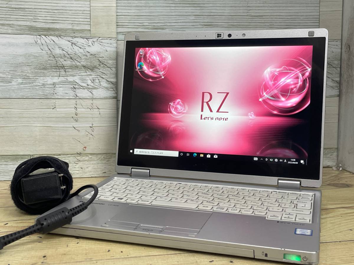 ノートPC パナソニック レッツノート CF-RZ6 Win11 SSD タッチパネル◇