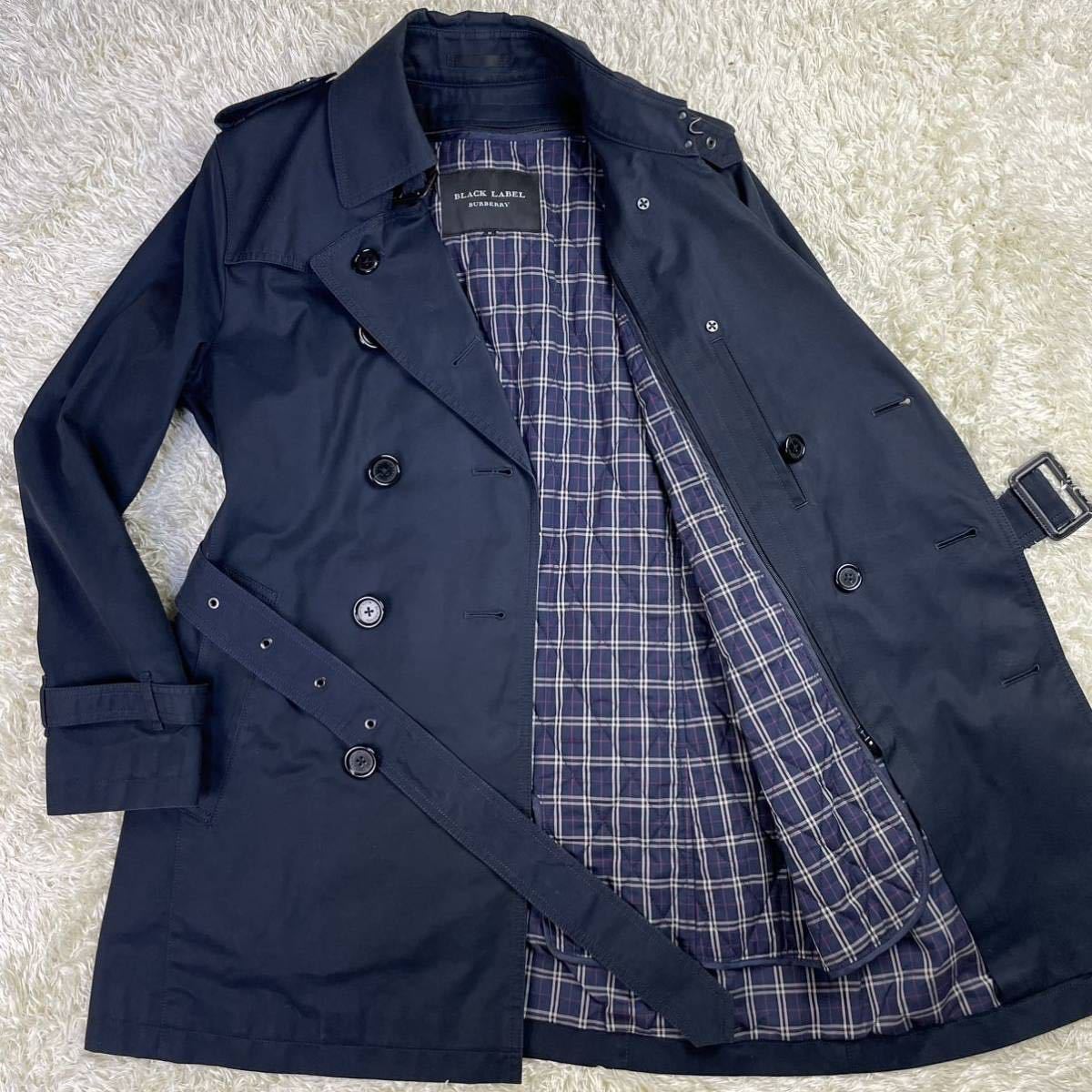 極美品!! バーバリーブラックレーベル BURBERRY BLACK LABEL チェック