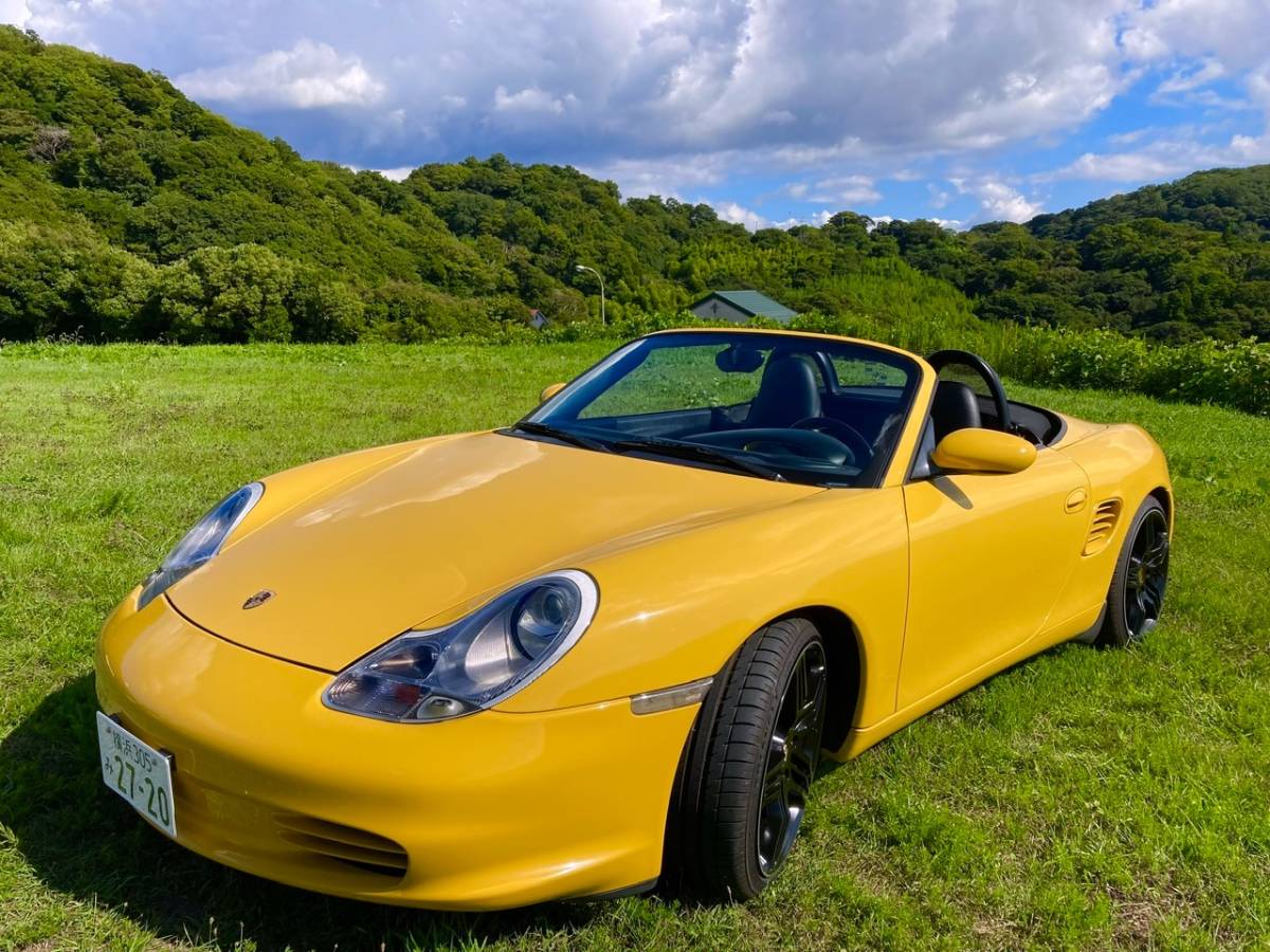 ご依頼品 □個人□ボクスター 986 2.7後期☆5MT ☆車庫保管優良車 ☆実走行6.7万