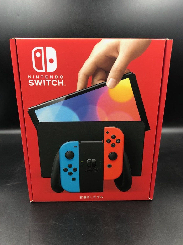 新品 任天堂 Switch 有機ELモデル HEG-S-KABAA ニンテンドー スイッチ 本体 Nintendo Switch 未使用 未開封 ネオンレッド ブルー B1665
