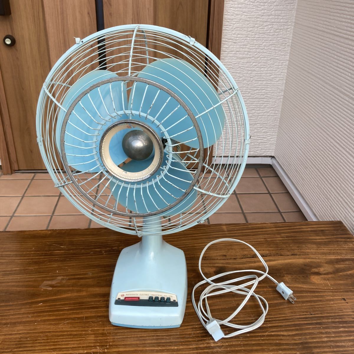昭和レトロ 扇風機 アンティーク レトロ ビンテージ 当時物 三菱 