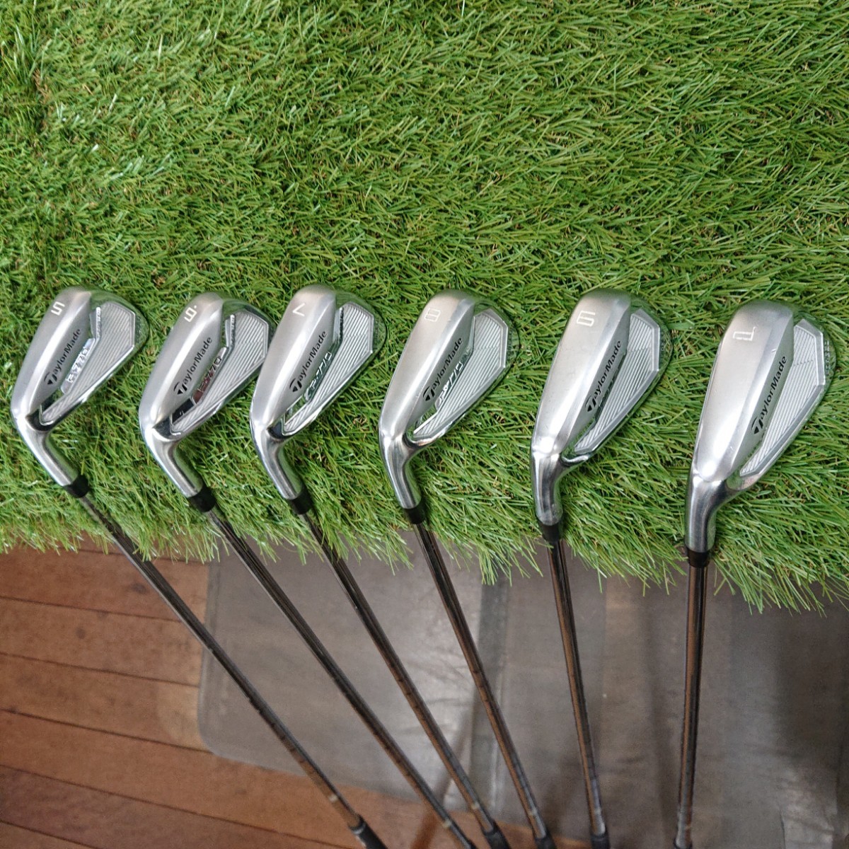 稲見萌寧 P770 FORGED 5番～9番、Pw アイアン 6本セット 