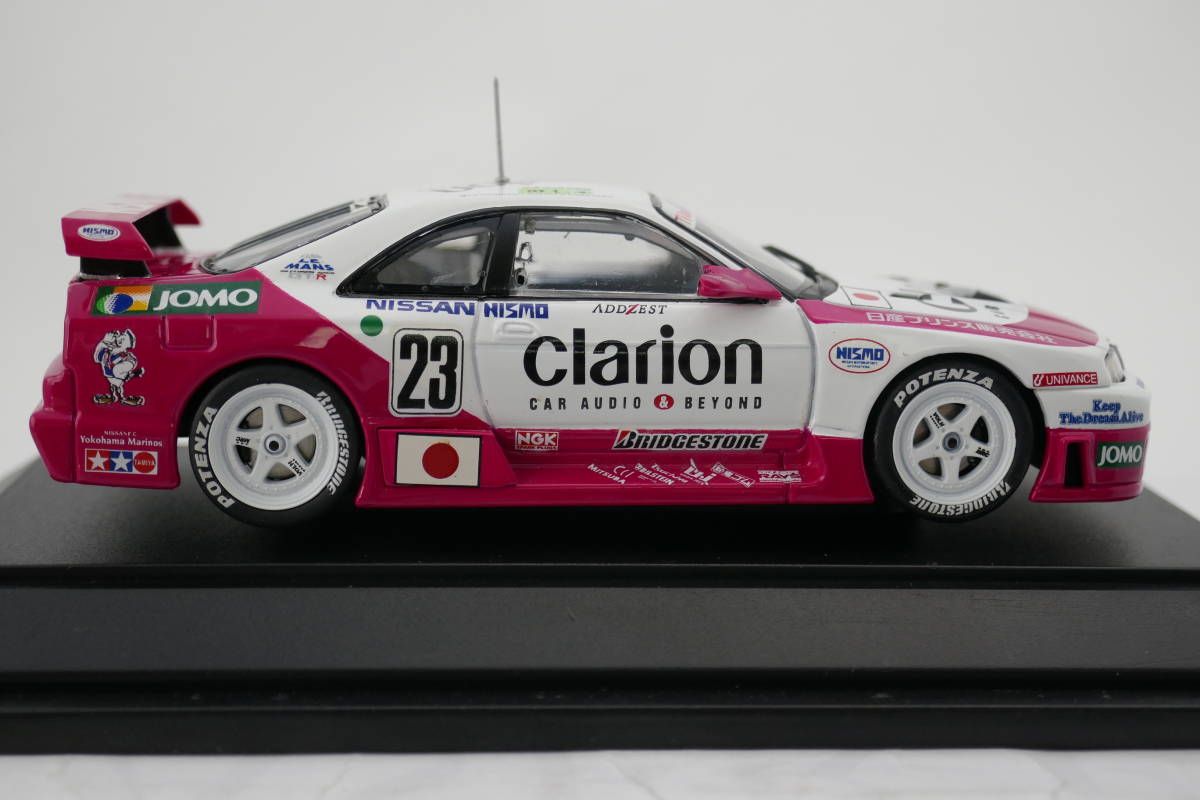 クラリオン ニスモ GT-RLM ルマン 1995年 外箱付 1/43 % EBBRO MMP