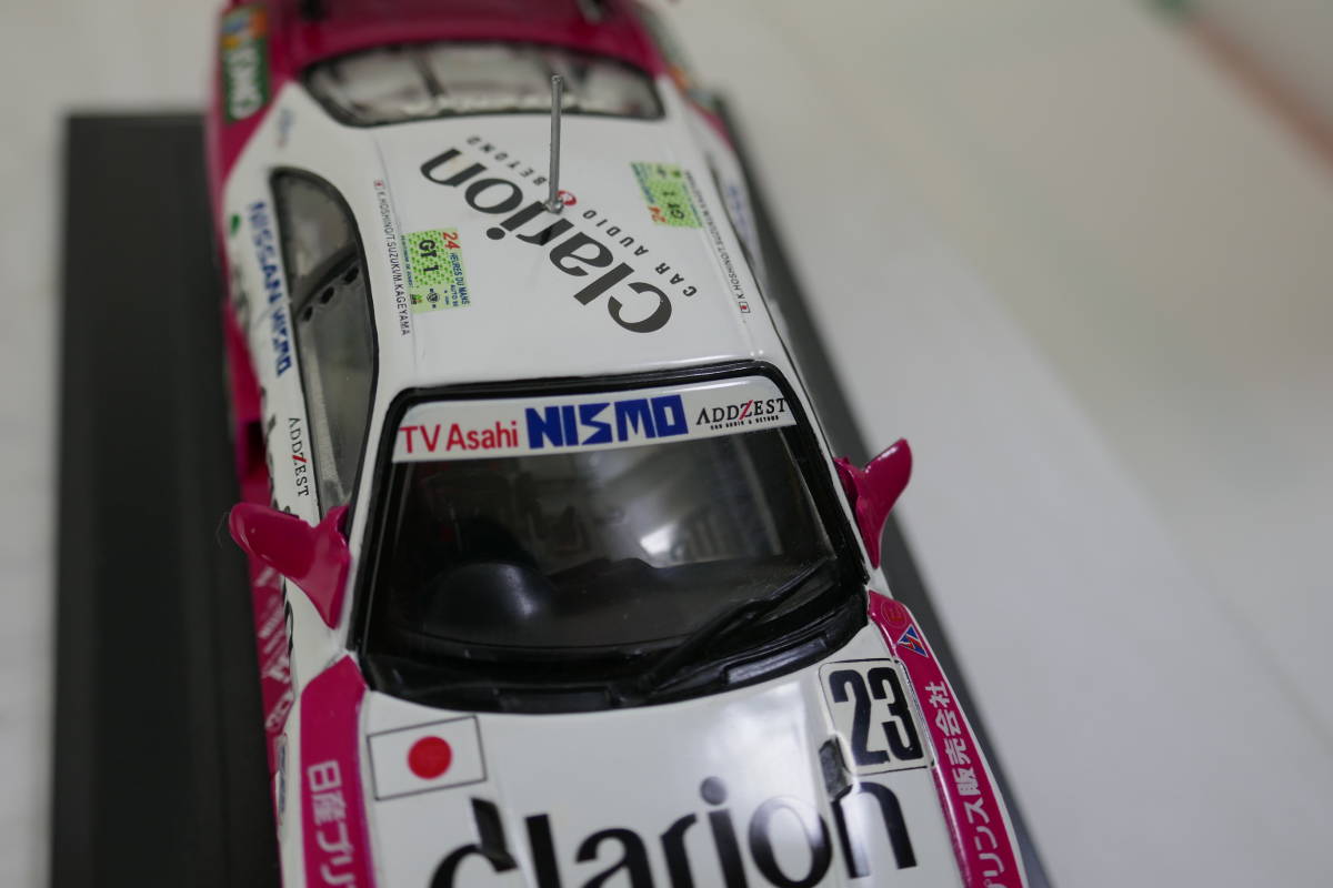 クラリオン ニスモ GT-RLM ルマン 1995年 外箱付 1/43 % EBBRO MMP