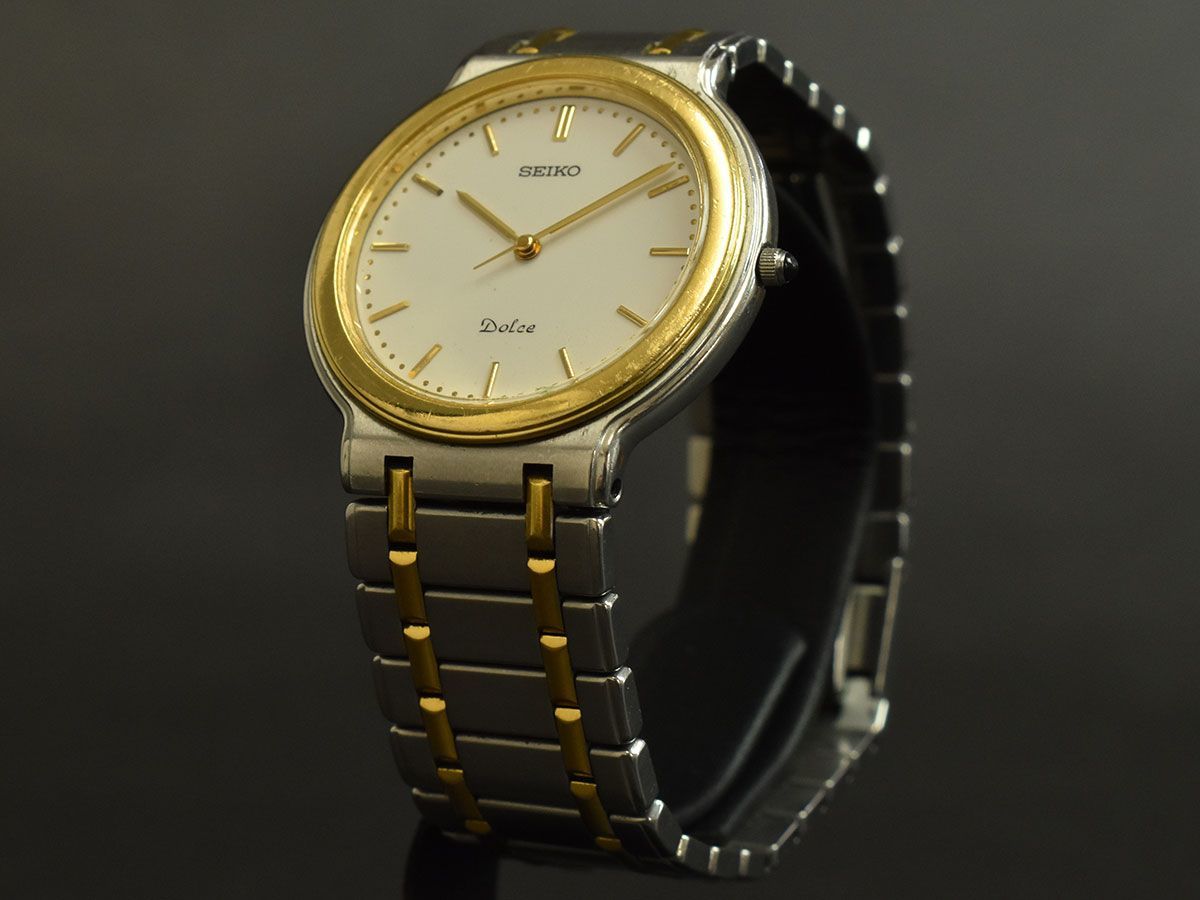 156600☆動作確認済 SEIKO セイコー Dolce ドルチェ 腕時計 クォーツ 3 