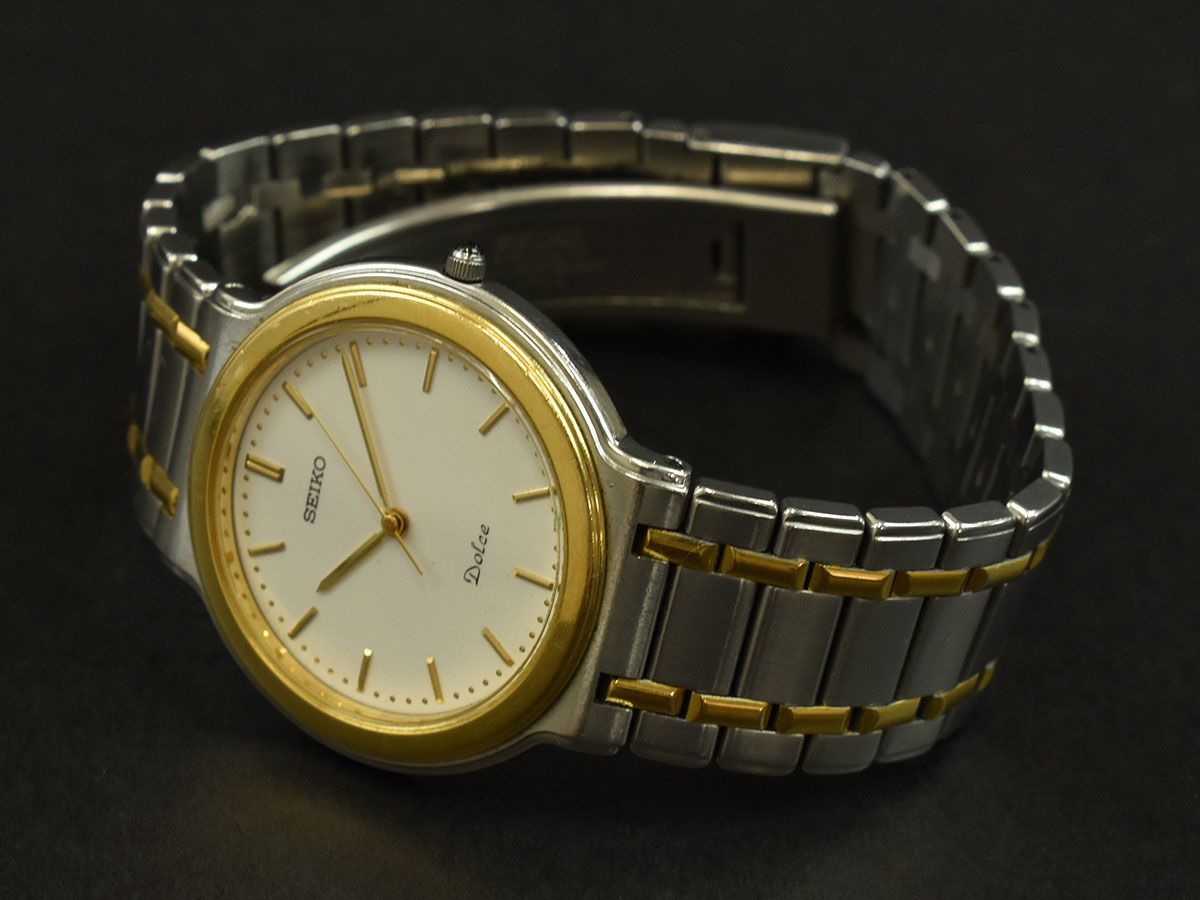 156600☆動作確認済 SEIKO セイコー Dolce ドルチェ 腕時計 クォーツ 3 