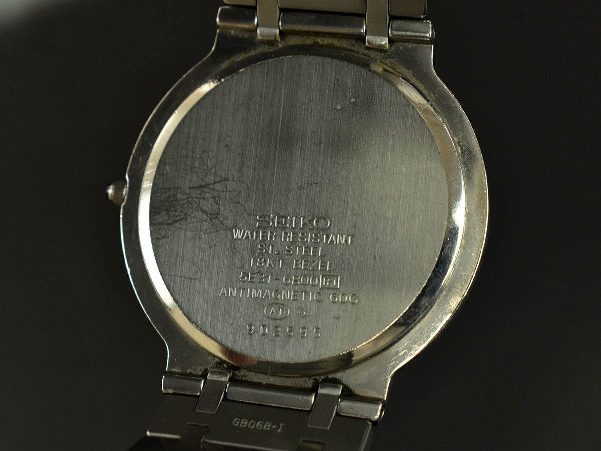 156600☆動作確認済 SEIKO セイコー Dolce ドルチェ 腕時計 クォーツ 3 
