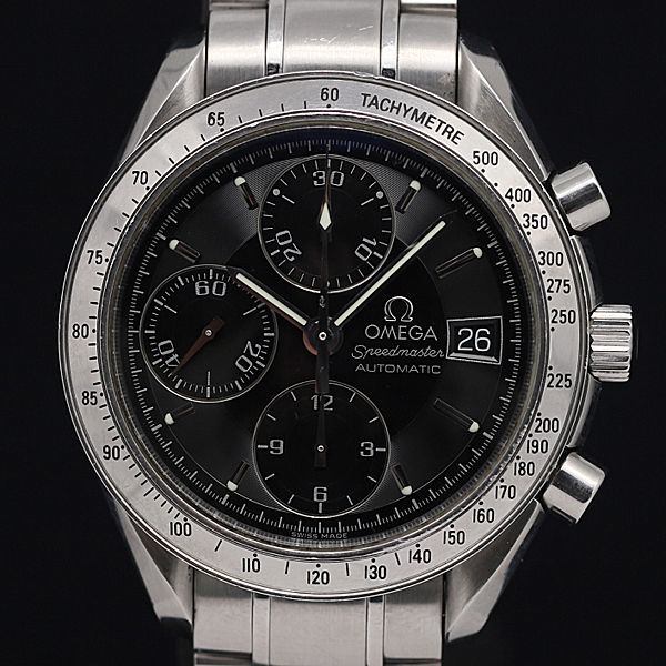 1円 2023/8月OH済 稼働 良品 オメガ AT 3513.50 スピードマスター