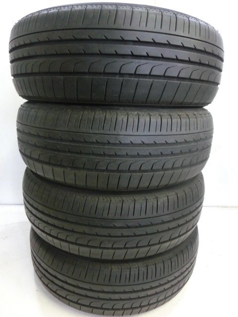 【 送料無料 】S-5752 中古タイヤ ヨコハマ BluEarth RV-02 CK 165/55R15 75V (4本)