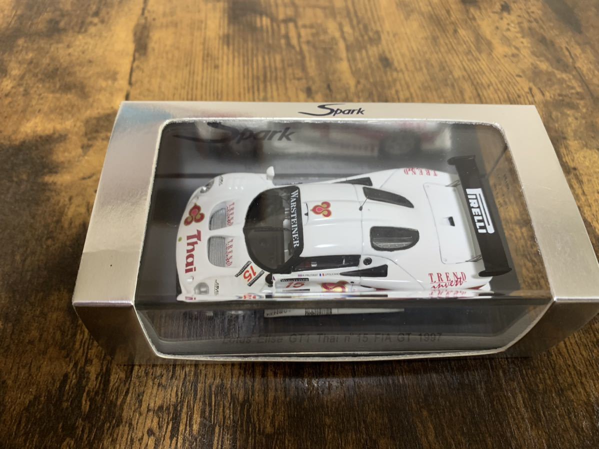 ミニカー 1円～ スパーク 1/43 ロータス Elise GT1 #15 FIA GT 1997