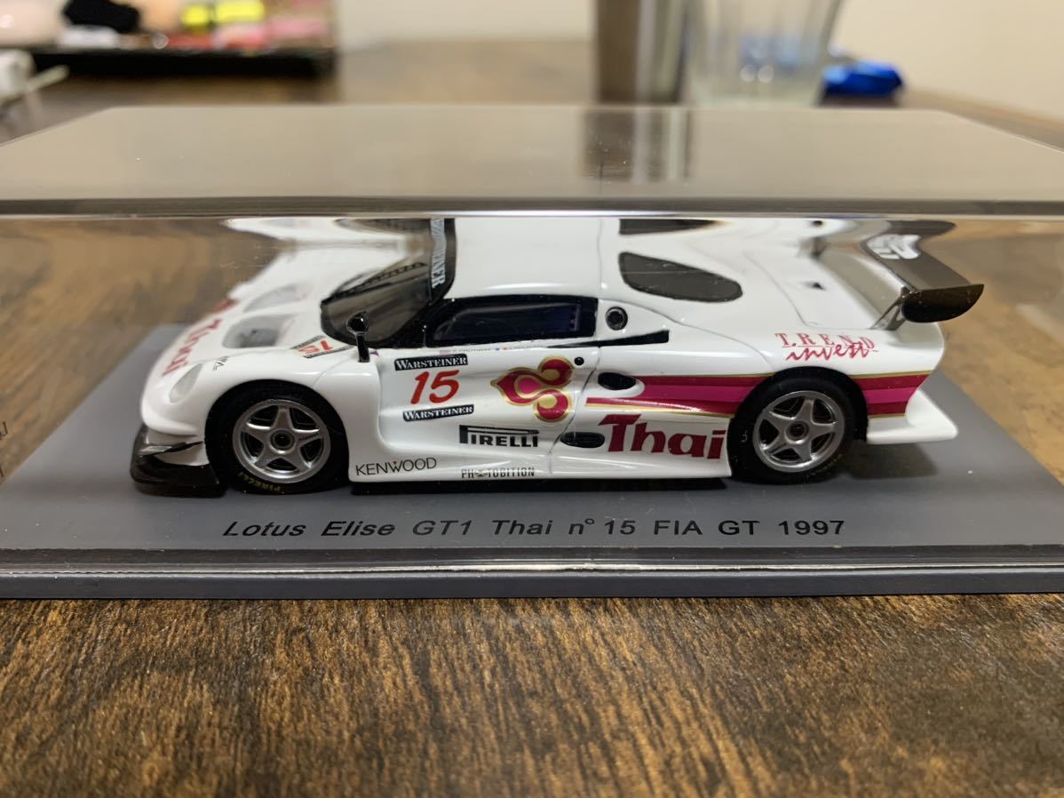 ミニカー 1円～ スパーク 1/43 ロータス Elise GT1 #15 FIA GT 1997
