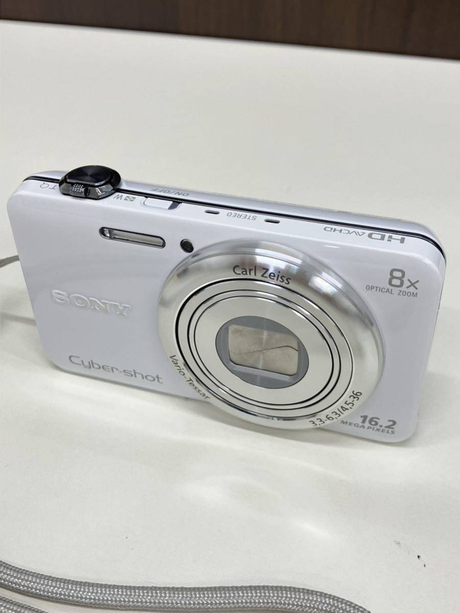 SONY Cyber-shot ホワイト 20倍ズーム コンパクトデジタルカメラ 商品