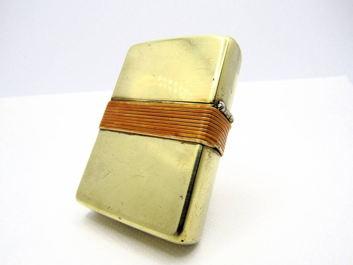 ソリッドブラス ZIPPO ダブルイヤーボトム BRASS SOLID ジッポ zippo 