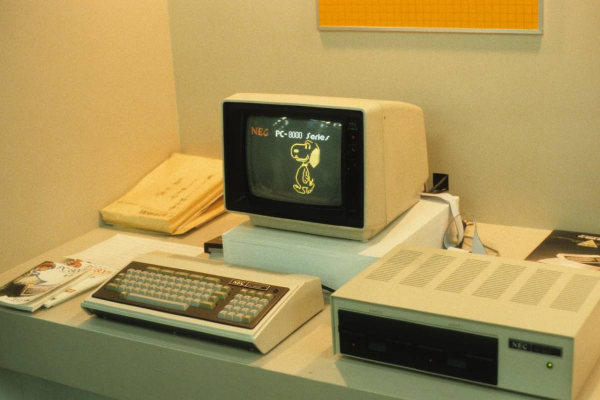 超希少 元箱 デモテープ付 NEC PC-8001 簡易動作確認済み（◇未使用 