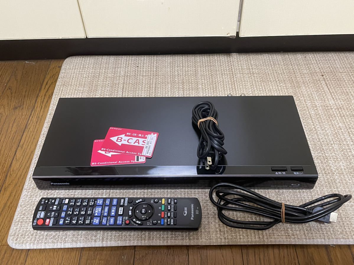 Panasonic DMR-BRG2030 BDディスクレコーダー 2018年製 ブルーレイ