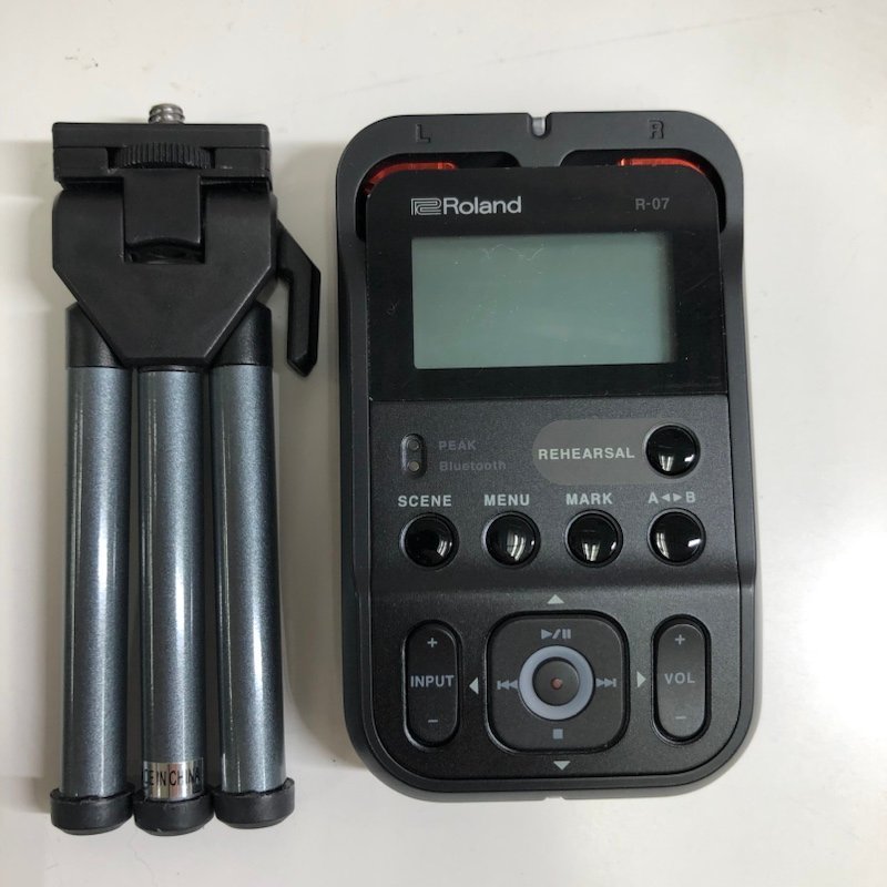Roland R-07 High Resolution Audio Recorder ブラック オーディオレコーダー ローランド ...