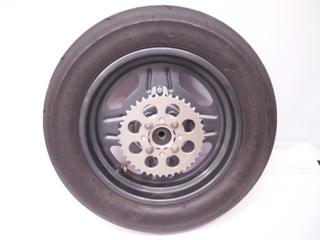 KSR50/80リアホイール ブレなしメンテ用に。12X2.50J R-1108刻印 40T