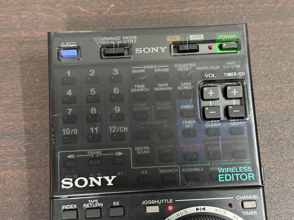 SONY ソニー RMT-163 WIRELESS EDITOR EDV-9000用 リモコン(リモコン