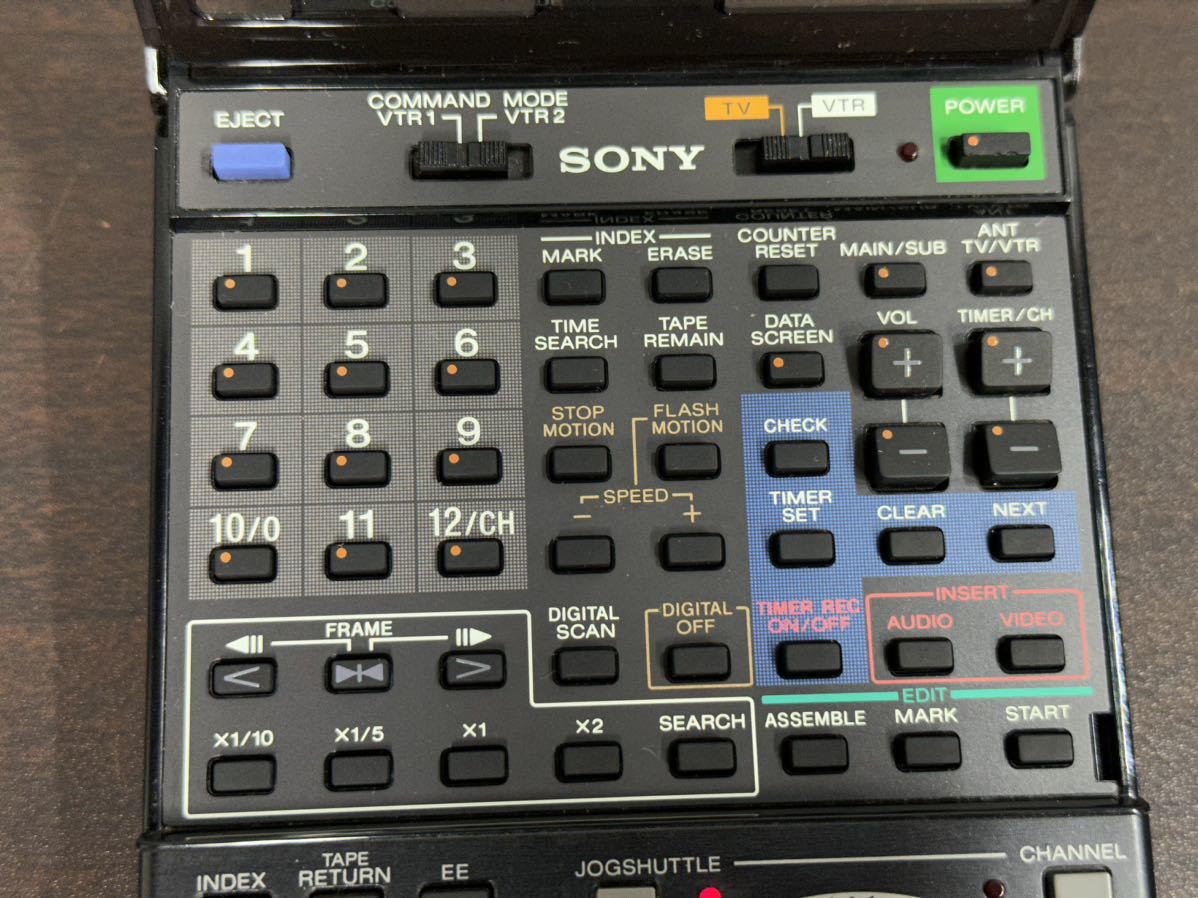 SONY ソニー RMT-163 WIRELESS EDITOR EDV-9000用 リモコン(リモコン