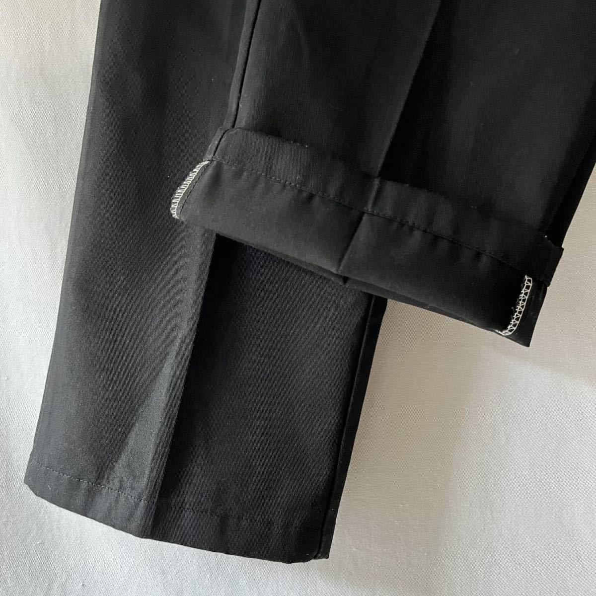 黒! 90s DICKIES 874 ワークパンツ 表記 W34 ブラック USA製 