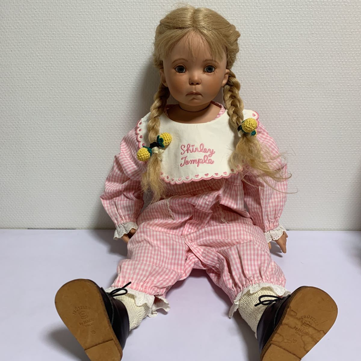 5【中古】ビスクドール DOLL 人形 TRUTZLER 約70センチITALY 送料込