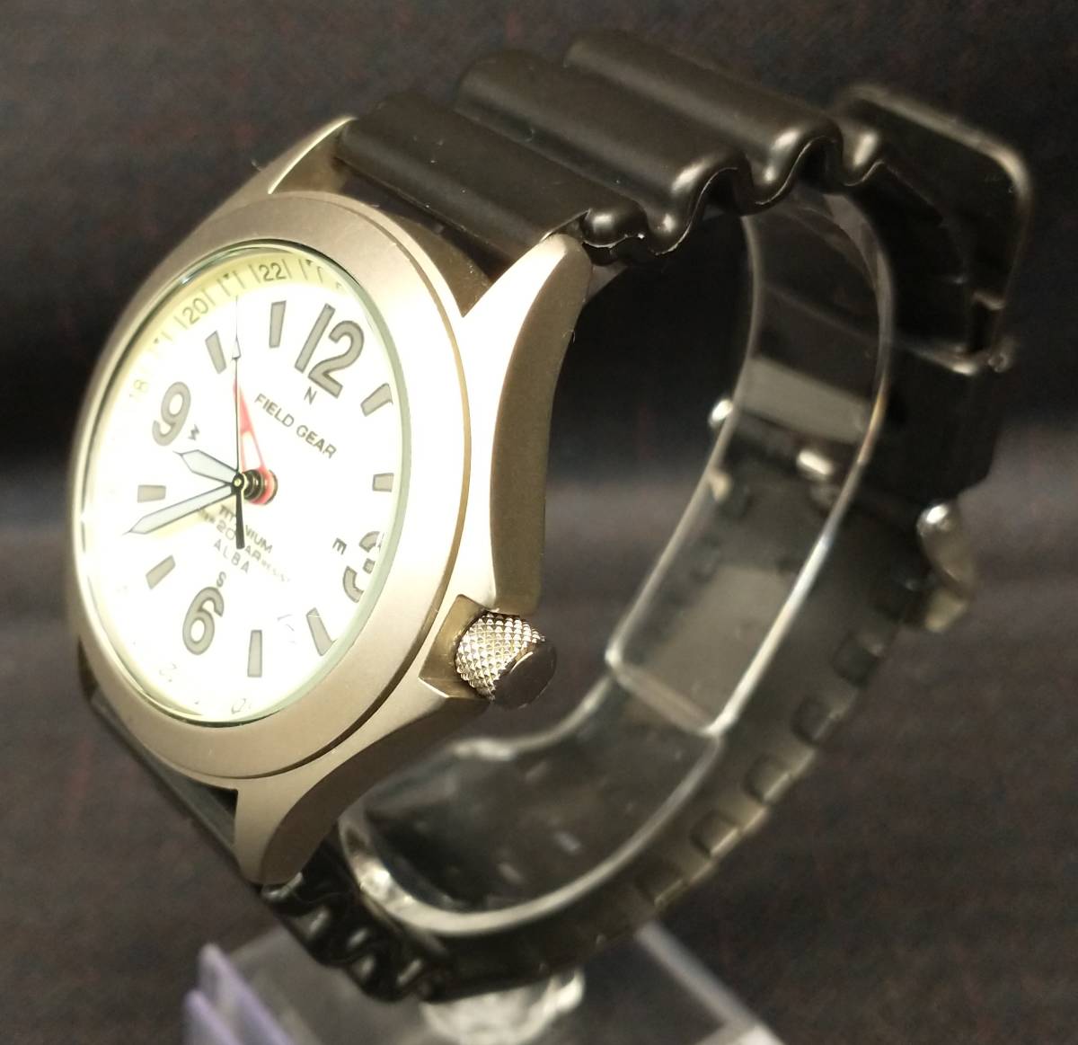 ベルト非純正 SEIKO セイコー ALBA アルバ FIELD GEAR VX39-8K00 
