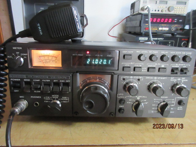 TRIO SSB トランシーバー TS-180V DCユニットPS－25付き 【公式
