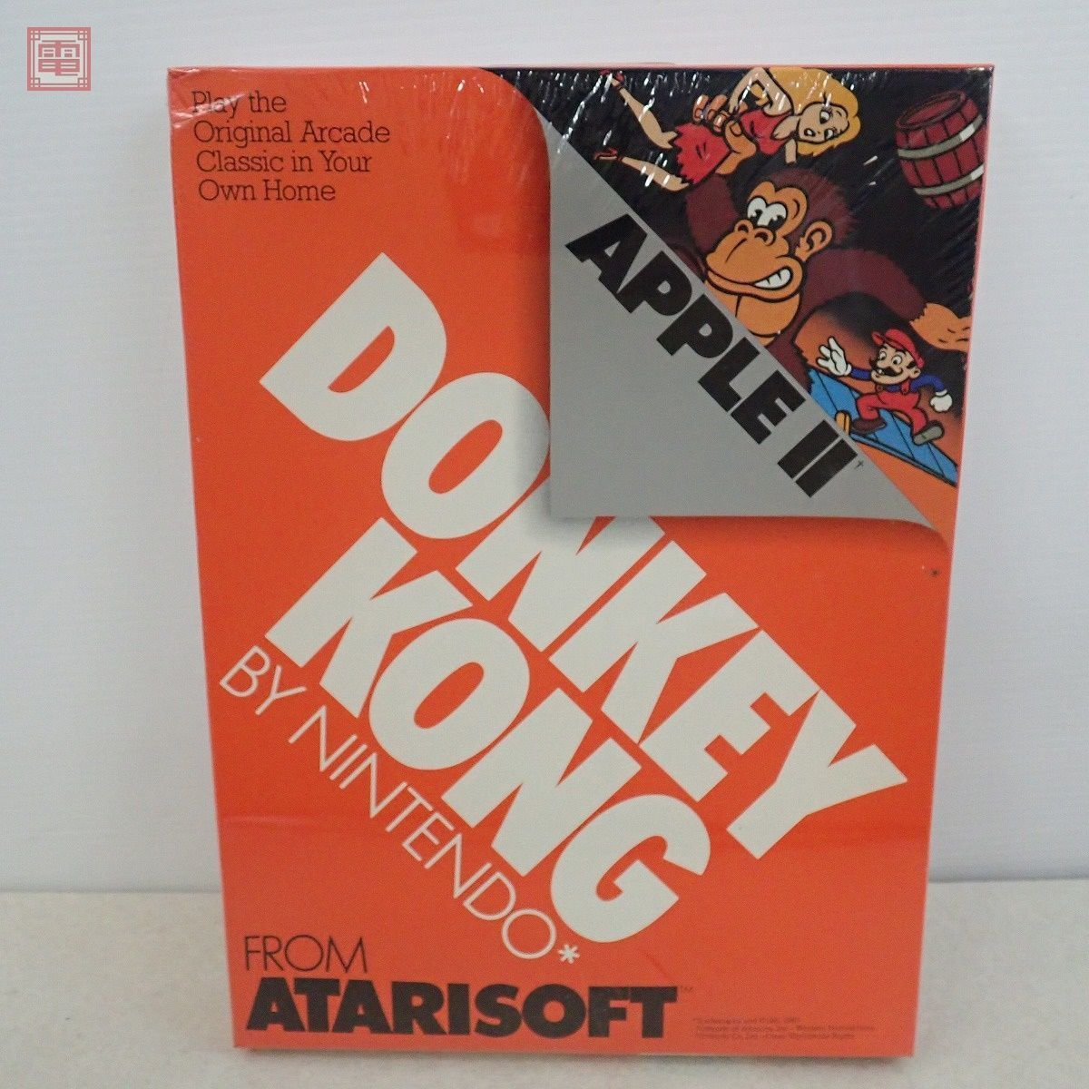 Apple II 5インチFD ドンキーコング DONKEY KONG BY NINTENDO アタリ