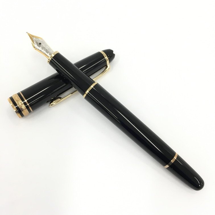 MONTBLANC モンブラン 万年筆 マイスターシュテュック ペン先14K 585