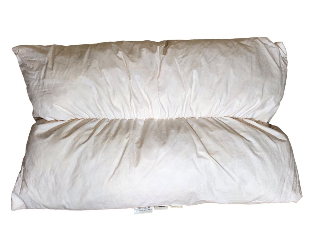 arflex アルフレックス A CUSHION 01 羽毛クッション、カバーセット ベージュ系 二個セット インテリア 家具 お洒落 本体 高品質