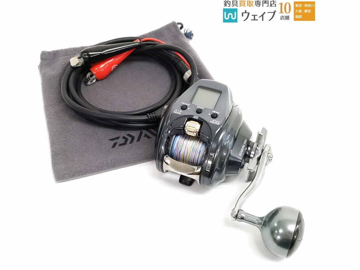 ダイワ 21 シーボーグ 300J 使用時間：74h 使用距離：20.4km