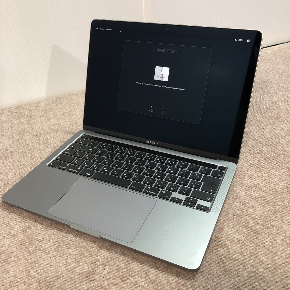 Apple MacBook Pro A2338 スペースグレー 13-inch ノートパソコン 