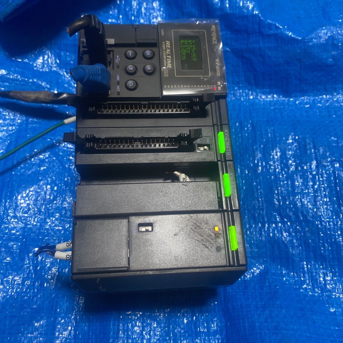 KEYENCE キーエンス KV-5000 シーケンサ CPUユニット KV-L20V 週末限定