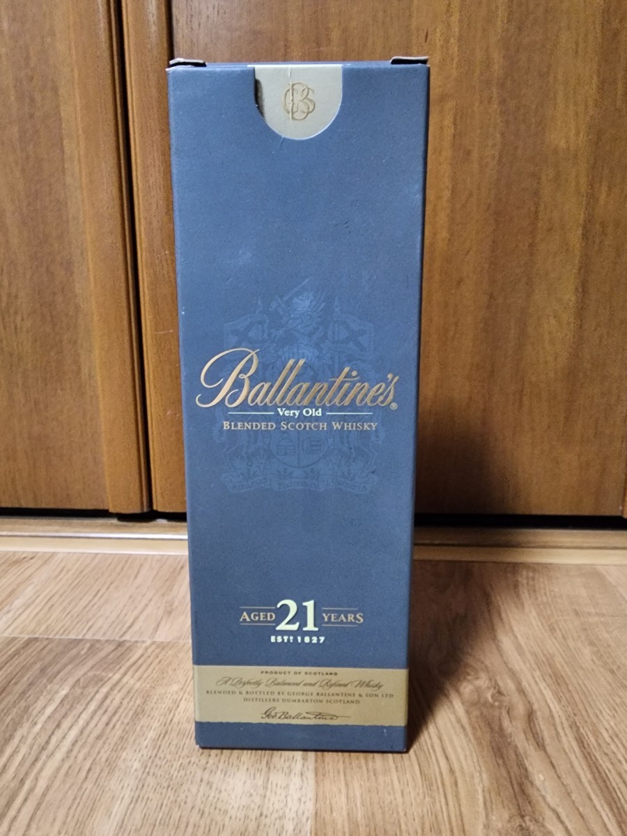 古酒未開栓□ Ballantines バランタイン 21年 スコッチウイスキー