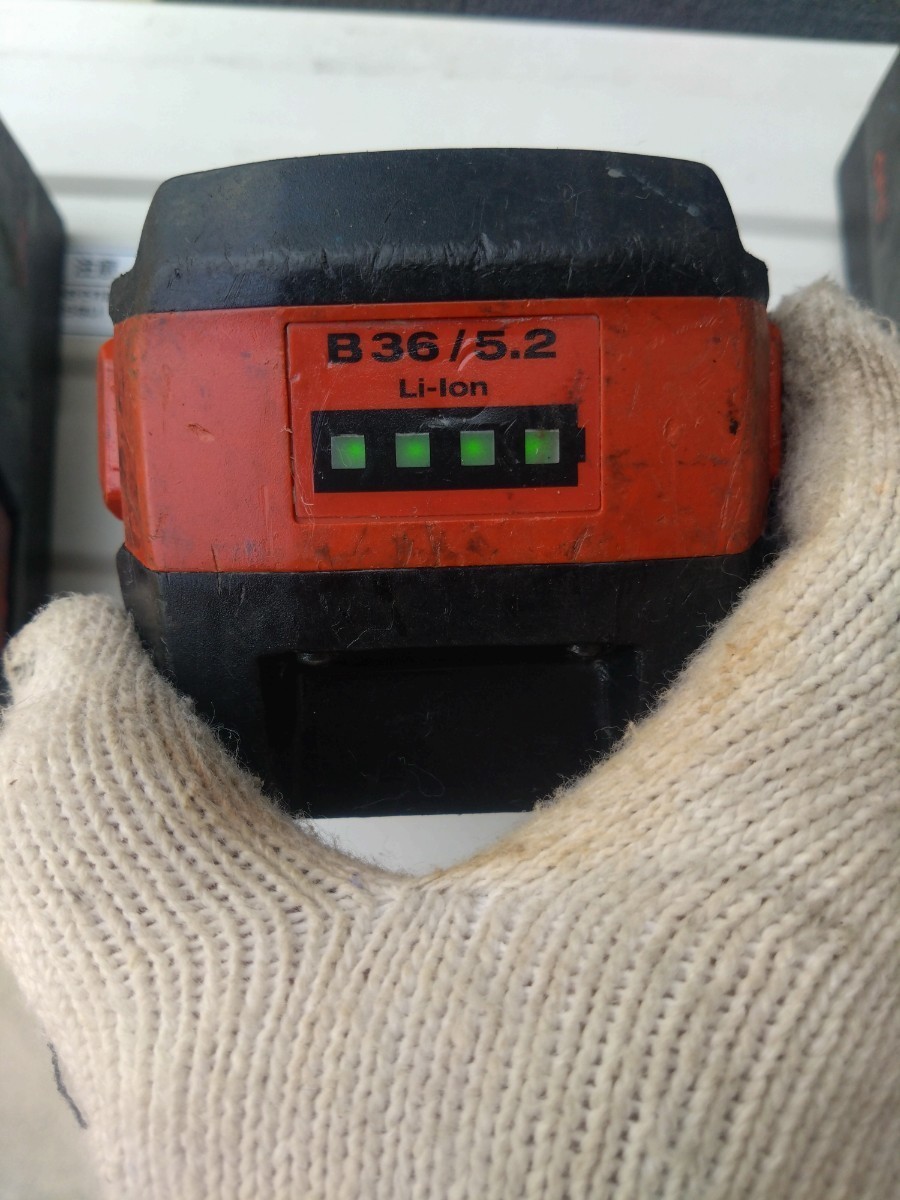 ヒルティ HILTI B36 バッテリー 36V 5.2a