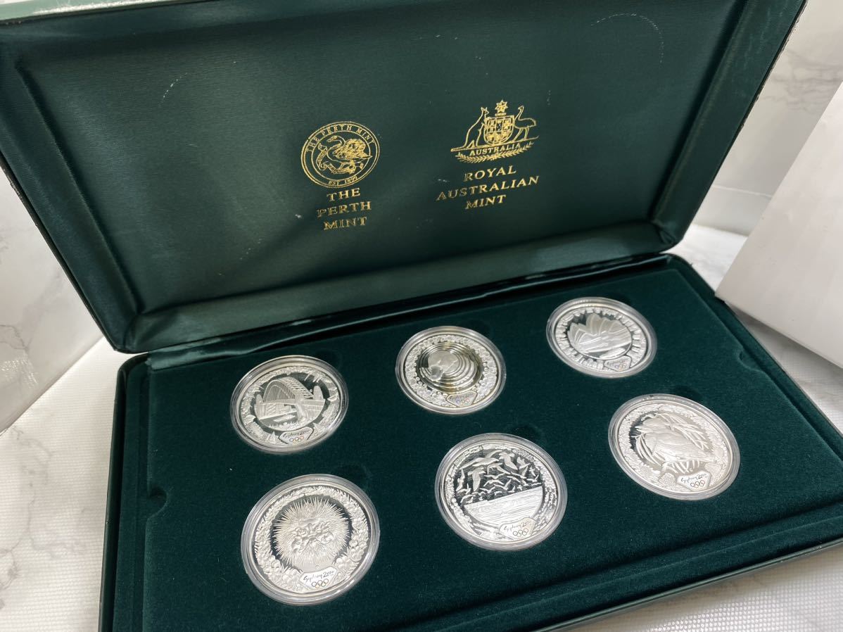 2000年シドニーオリンピックの公式記念コイン（100ドル金貨） 38243【自宅保管品】2000