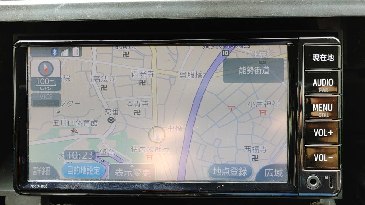 トヨタ純正ワンセグSDナビ NSCD-W66 地図データ2018年5月版 汎用トヨタ
