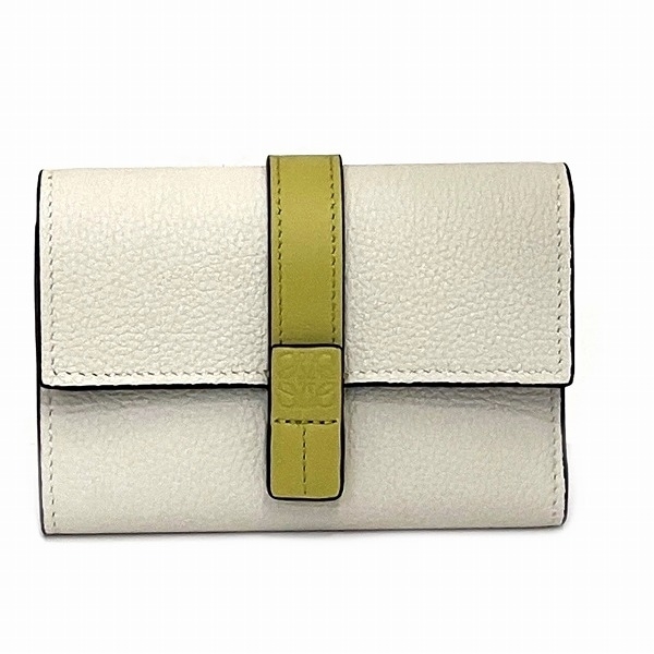 ロエベ スモールバーティカル ウォレット C660S86X01 財布 3つ折り財布 レディース 未使用品☆0307