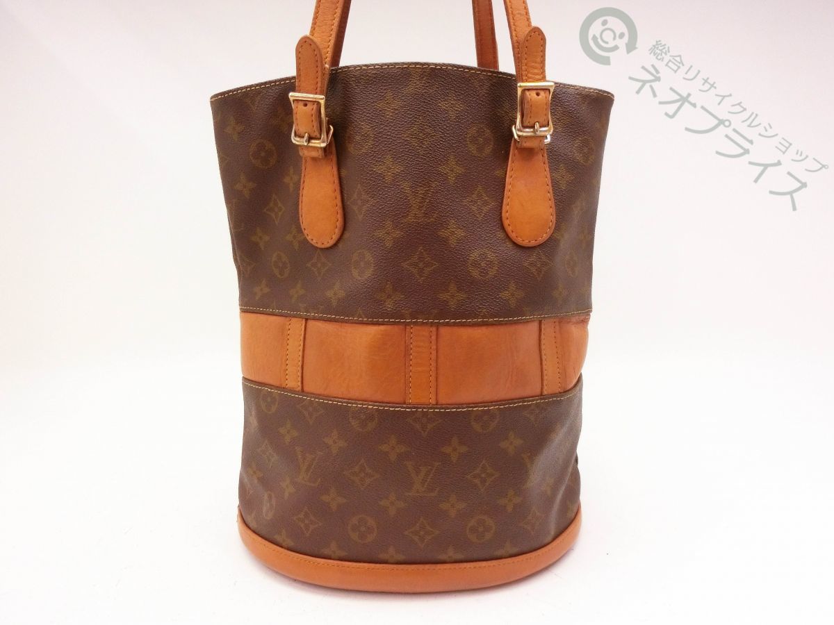 ルイヴィトン トートバッグ バケットGM モノグラム バケツ ◇A6487