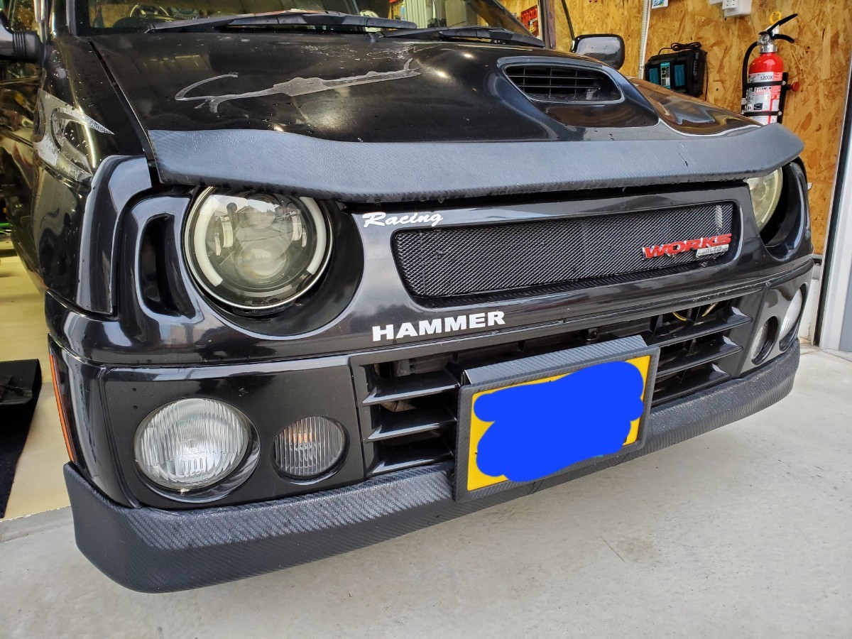 HA12.HA23アルト レーシングハマースポイラー 車 HA12.HA23アルト レーシングハマースポイラー