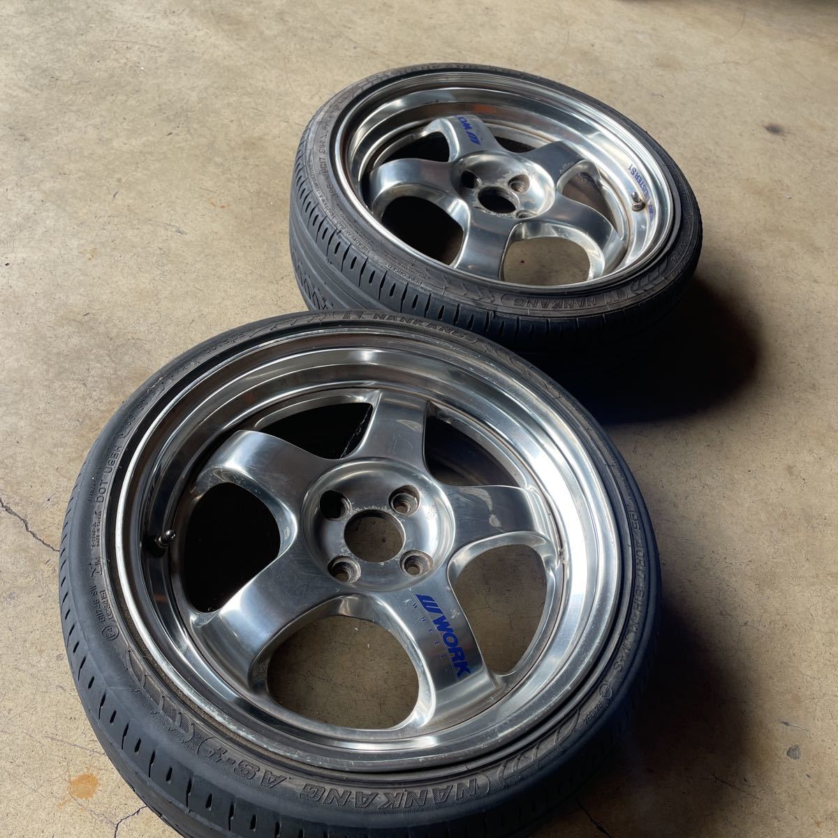 ワーク WORK マイスターS1 17インチ 100 4H 7J オフセット32 ハブ径 
