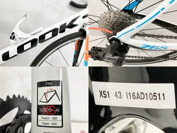 LOOK 765 XSサイズ KEO2MAX ペダル付き COMPLETED BIKE ロードバイク 