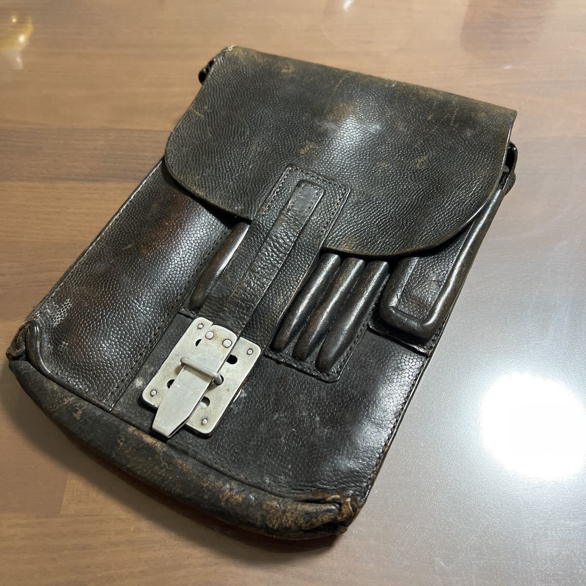 【実物】第二次世界大戦　ドイツ軍　書類ケース　初期型