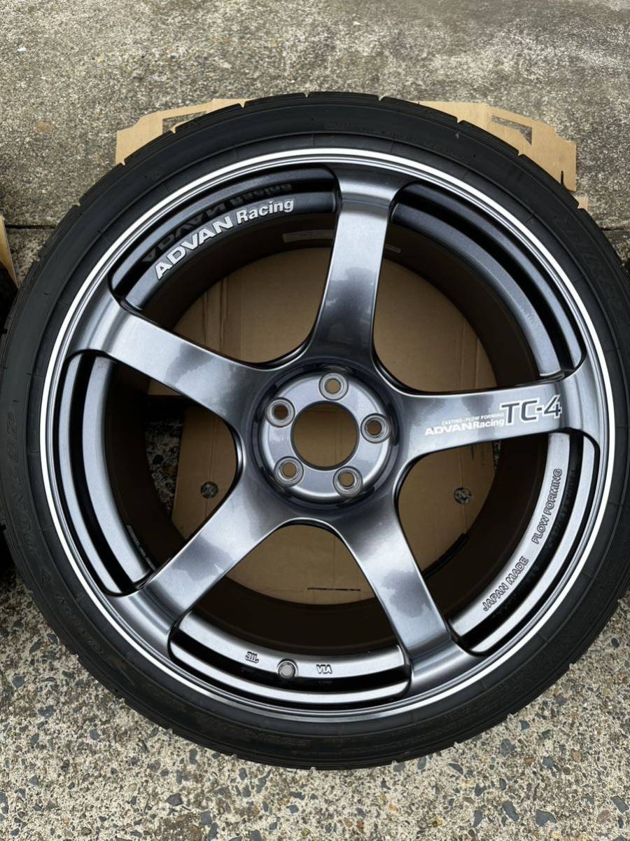 ADVAN Racing TC-4 8.5j+45 9.5j+45 pcd:100 18インチ 86/BRZ/カローラ 