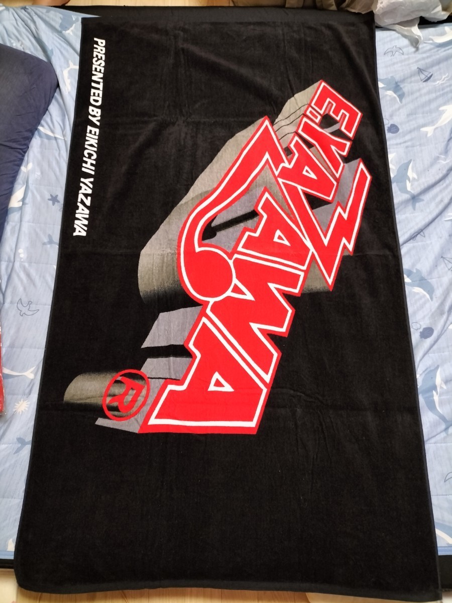 矢沢永吉 SBT 赤ロゴ/ブラック 矢沢永吉 SBT スペシャルビーチタオル