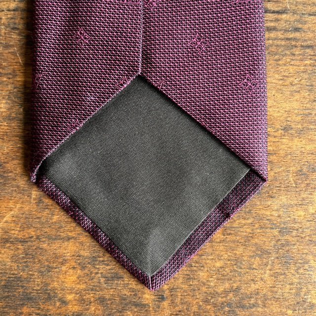 LOUIS VUITTON/ルイヴィトン ネクタイ パープル系 イタリア製 シルク