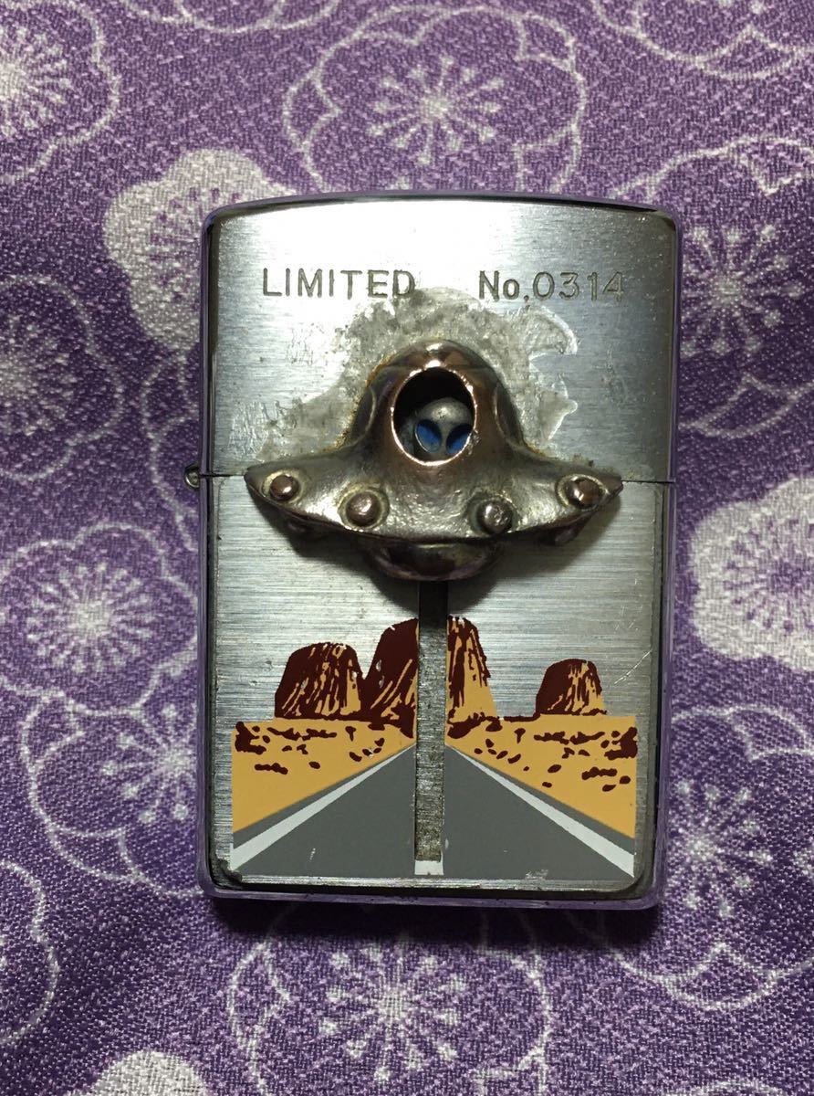 ZIPPO UFO ジッポー 宇宙人 エイリアン トリッキー トリック シリアル 