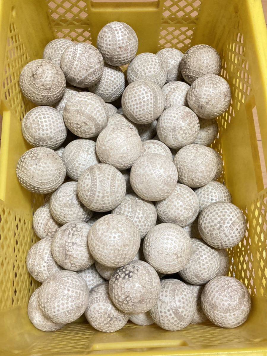 中古★野球軟式ボール★LS球(96球) ★ティーバッティング練習