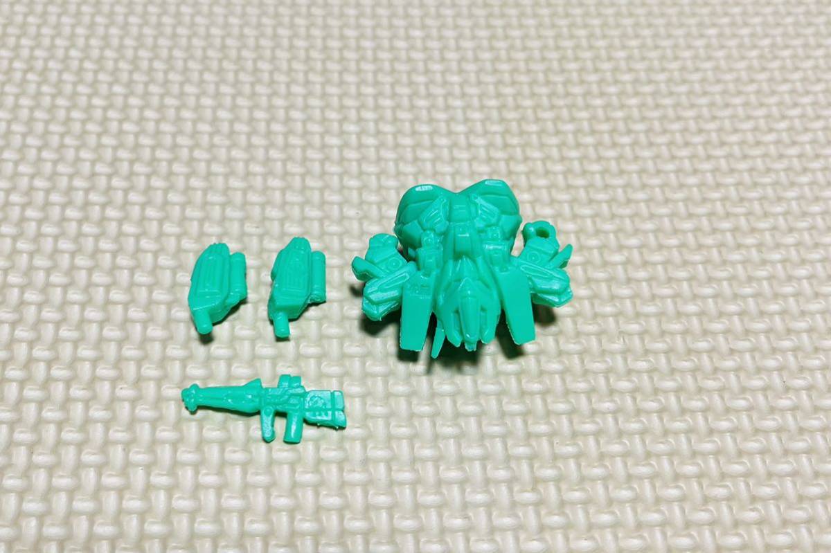 フルアーマー百式改 緑 ガン消し SDガンダム ガシャポン 消しゴム 武者 