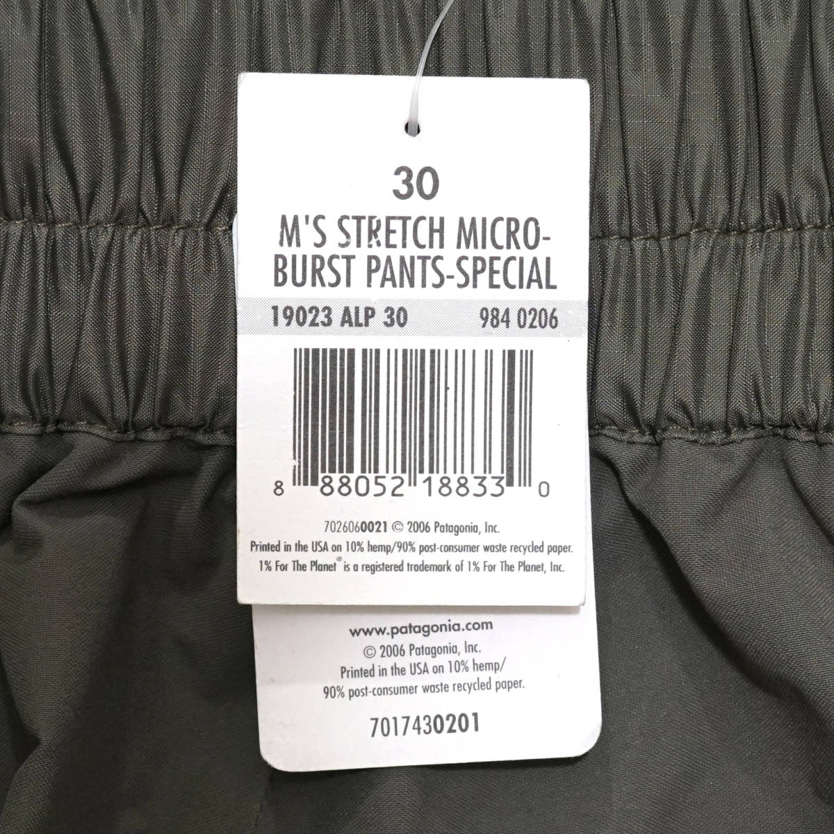 Patagonia Stretch Microburst Pants Special ALP 30 新品 パタゴニア